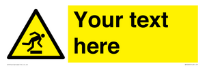WV5262: Custom Trip Hazard Sign