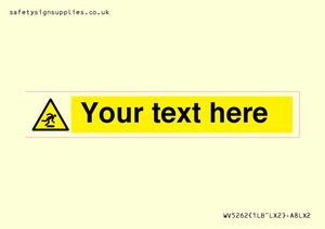 WV5262: Custom Trip Hazard Sign