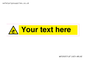 WV5262: Custom Trip Hazard Sign