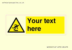 WV5262: Custom Trip Hazard Sign