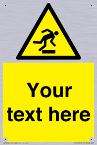 WV5262: Custom Trip Hazard Sign