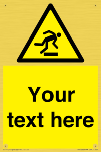 WV5262: Custom Trip Hazard Sign