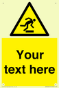 WV5262: Custom Trip Hazard Sign