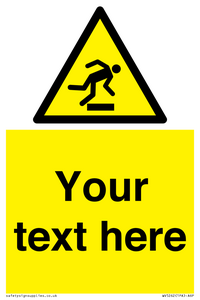 WV5262: Custom Trip Hazard Sign