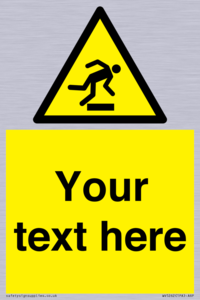 WV5262: Custom Trip Hazard Sign