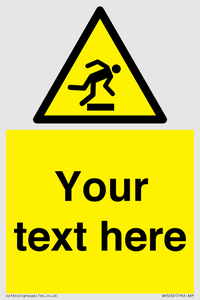 WV5262: Custom Trip Hazard Sign