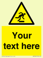 WV5262: Custom Trip Hazard Sign