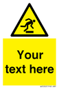 WV5262: Custom Trip Hazard Sign