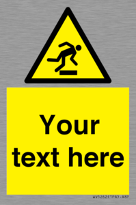 WV5262: Custom Trip Hazard Sign