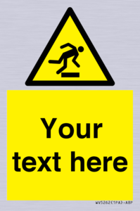 WV5262: Custom Trip Hazard Sign