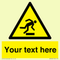 WV5262: Custom Trip Hazard Sign