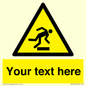 WV5262: Custom Trip Hazard Sign
