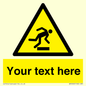 WV5262: Custom Trip Hazard Sign