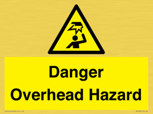 WV5282: Danger Overhead Hazard