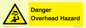 WV5282: Danger Overhead Hazard
