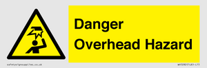 WV5282: Danger Overhead Hazard