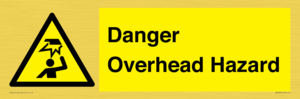 WV5282: Danger Overhead Hazard