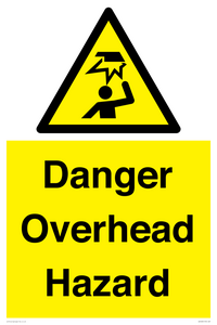 WV5282: Danger Overhead Hazard