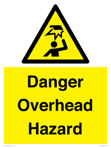 WV5282: Danger Overhead Hazard
