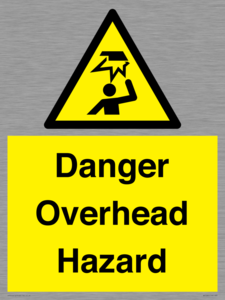WV5282: Danger Overhead Hazard