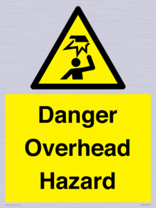 WV5282: Danger Overhead Hazard