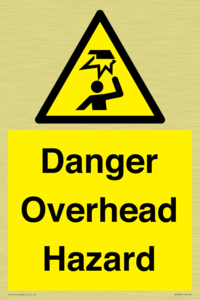 WV5282: Danger Overhead Hazard