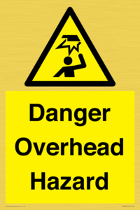 WV5282: Danger Overhead Hazard