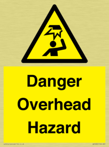 WV5282: Danger Overhead Hazard