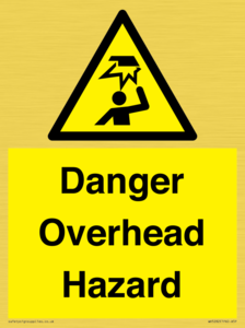 WV5282: Danger Overhead Hazard