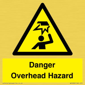 WV5282: Danger Overhead Hazard