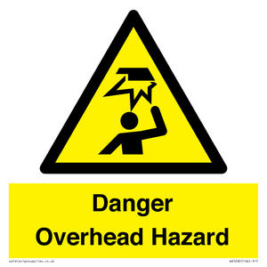 WV5282: Danger Overhead Hazard