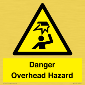 WV5282: Danger Overhead Hazard
