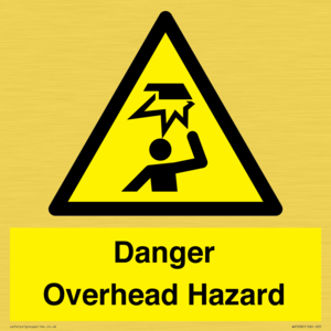 WV5282: Danger Overhead Hazard