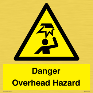 WV5282: Danger Overhead Hazard