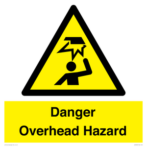 WV5282: Danger Overhead Hazard