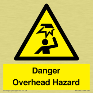 WV5282: Danger Overhead Hazard
