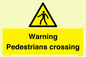 WV5292: Warning Pedestrians crossing