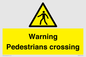 WV5292: Warning Pedestrians crossing