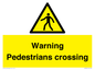WV5292: Warning Pedestrians crossing