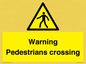 WV5292: Warning Pedestrians crossing