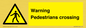 WV5292: Warning Pedestrians crossing