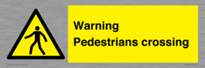 WV5292: Warning Pedestrians crossing