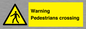WV5292: Warning Pedestrians crossing