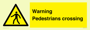 WV5292: Warning Pedestrians crossing