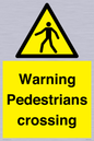 WV5292: Warning Pedestrians crossing