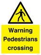 WV5292: Warning Pedestrians crossing