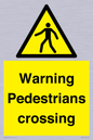 WV5292: Warning Pedestrians crossing