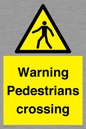 WV5292: Warning Pedestrians crossing