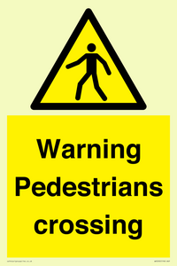 WV5292: Warning Pedestrians crossing