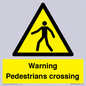 WV5292: Warning Pedestrians crossing